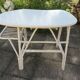 Bureau rotin et sa chaise