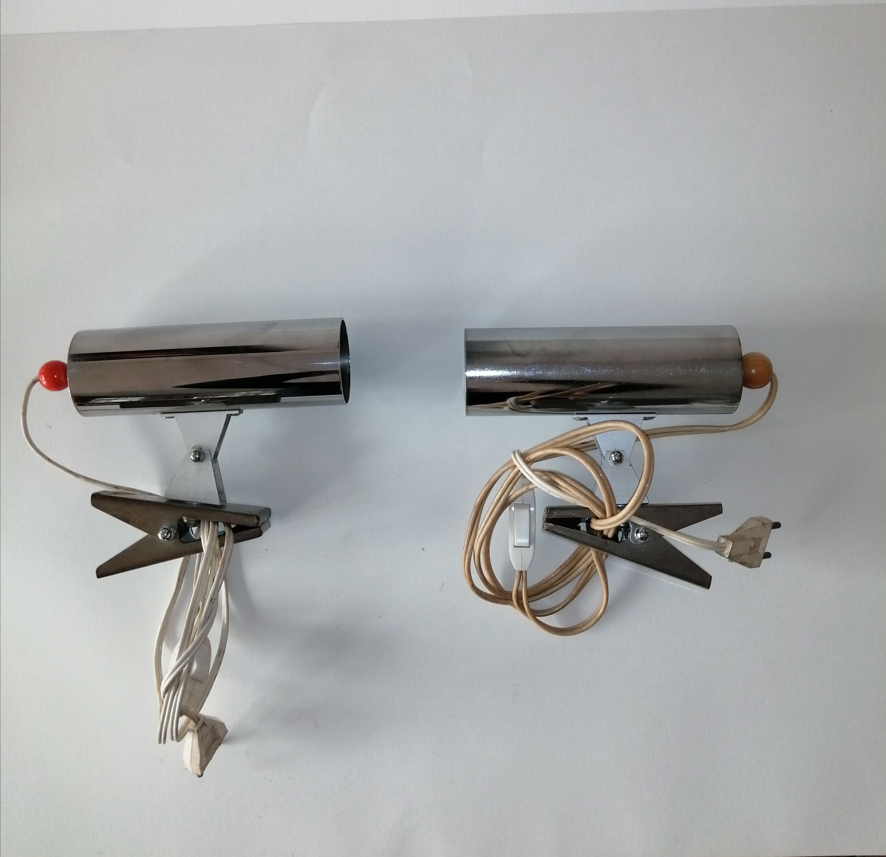 1970s designer clip spotlights