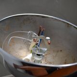 Vintage suspension Concentrica by Harvey Guzzini chrome steel