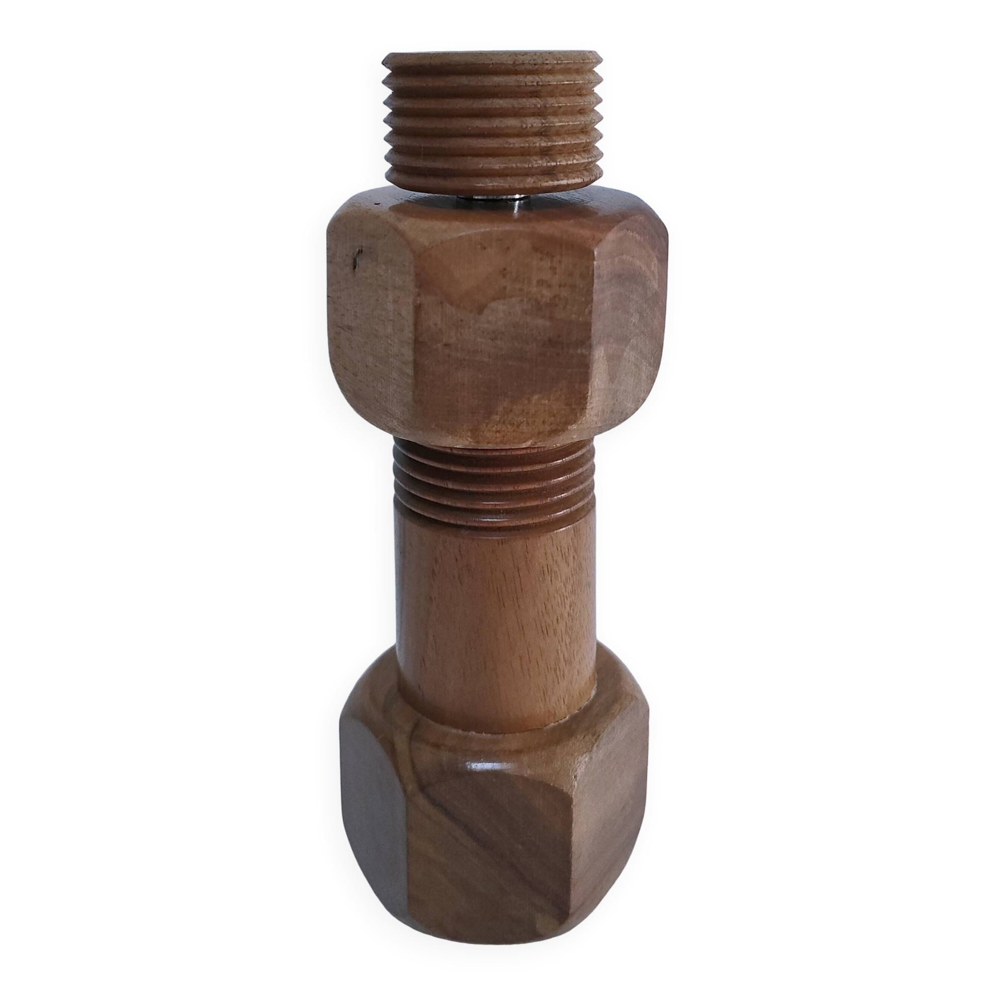 Borel design wooden pepper mill from the 70s