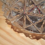 Lot of 2 ceiling in cast glass