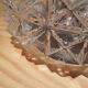 Set de 2 plafonniers en verre moulé