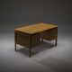 Mid-Century Oak Freestanding Desk from GV Møbler, 1970s