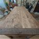 Table de ferme ancienne en Orme massif