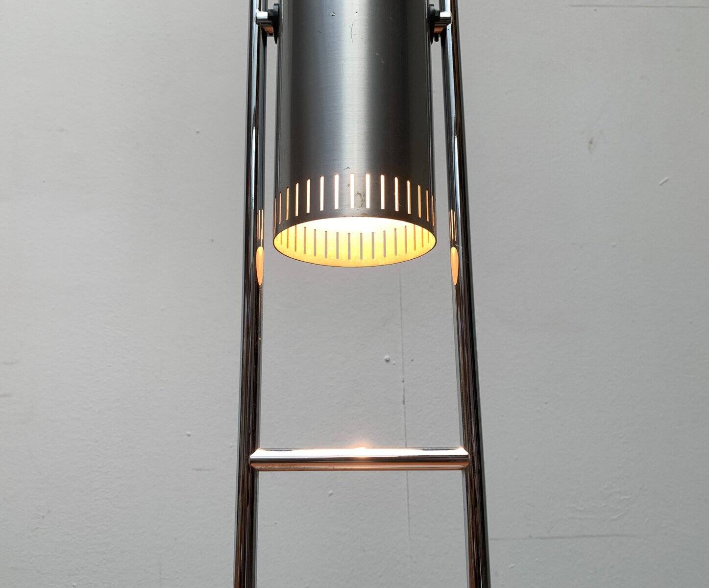 Danish mid-century Trombone table lamp by Jo Hammerborg for Fog & Mørup.