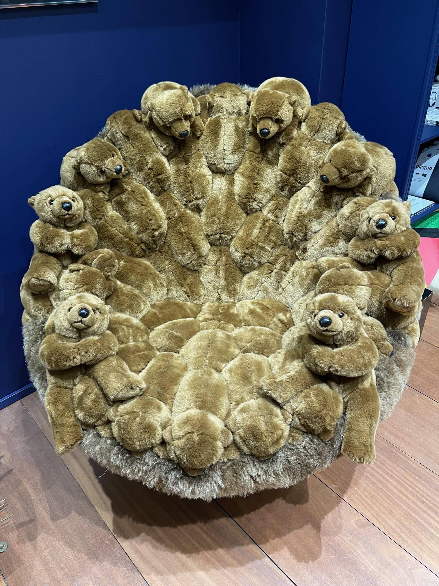 Chubby baloo plush armchair ap collection