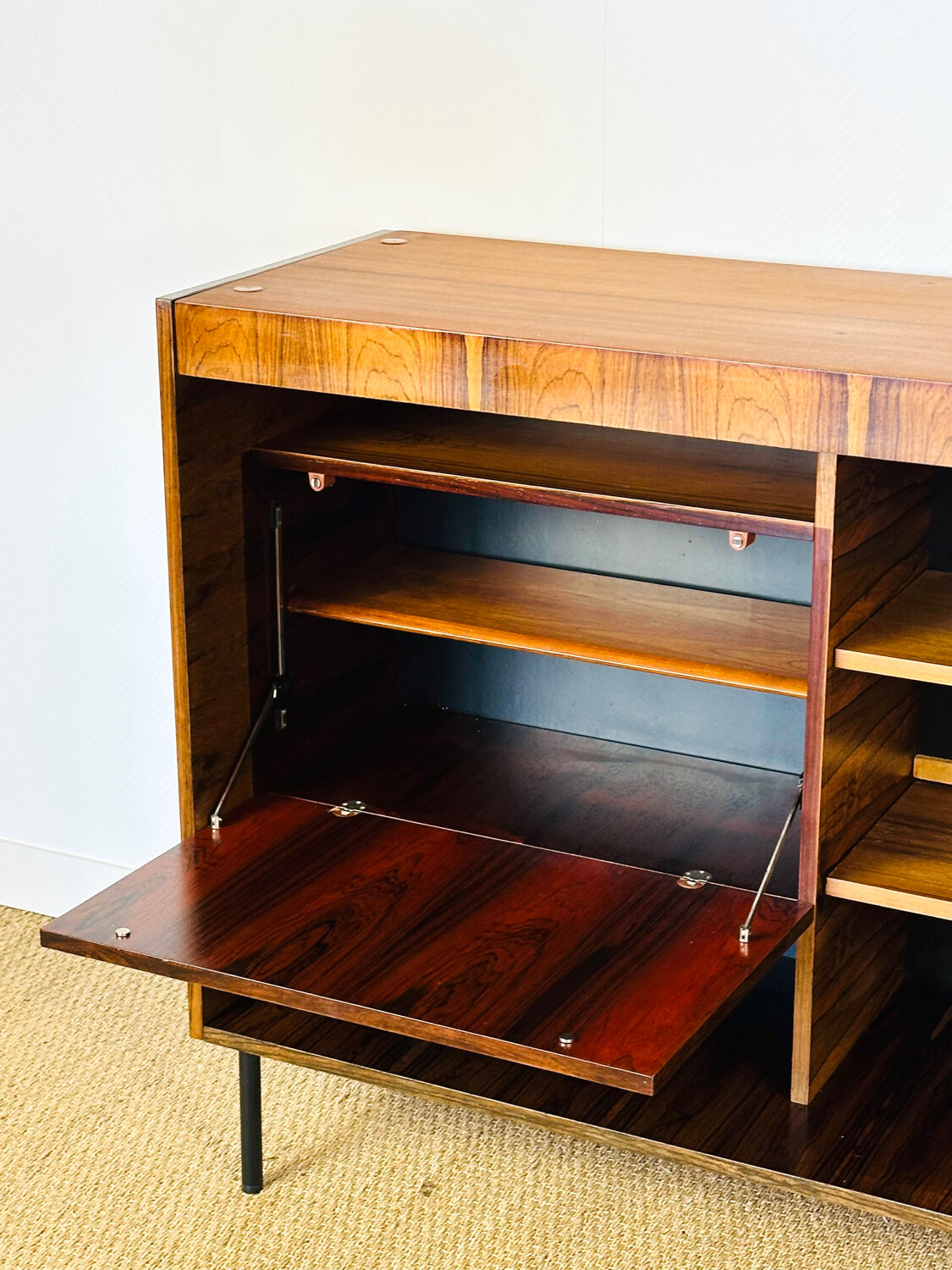 Enfilade scandinave haute en palissandre 1960