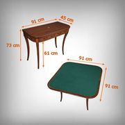 Mahogany Game Console Table – 1920