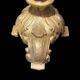 Pair of brass candlesticks