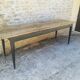 Table de ferme de 227 cm