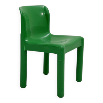 Green chair model 4875 by Carlo Bartoli for Kartell, 1970