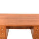 Mid Century Modern Danish Desk with Brass Handles