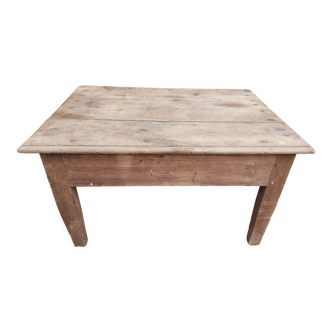 Antique oak coffee table