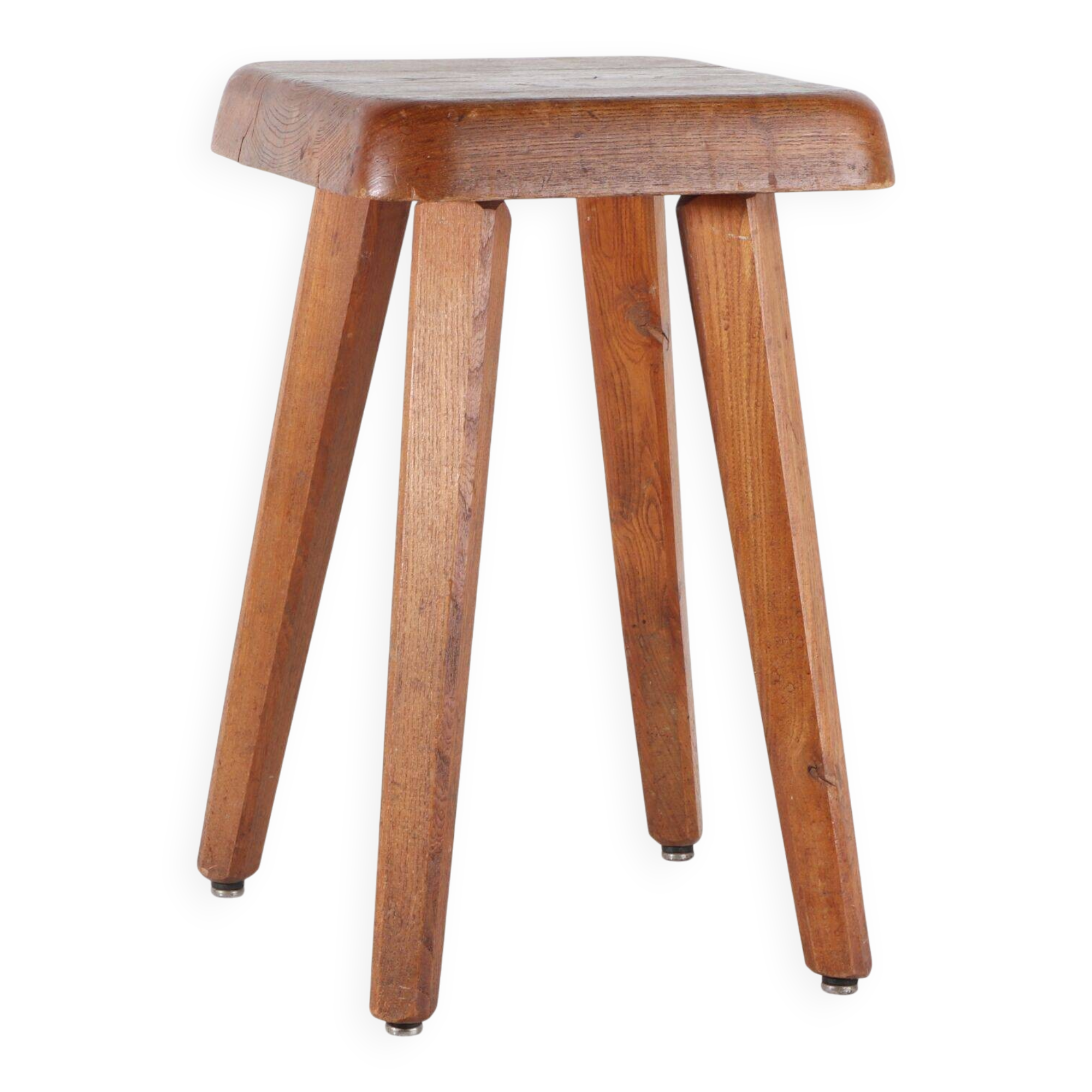 Elm Stool S01 by Pierre Chapo