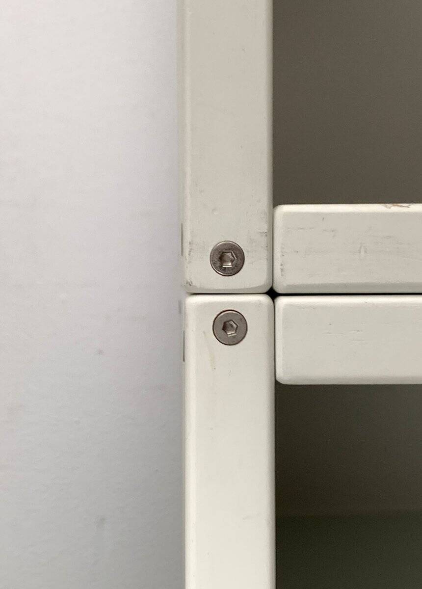 Postmodern profile systems Cabinets and shelves by Elmar Flötotto for Flötotto, Germany, 1980s, set of 5