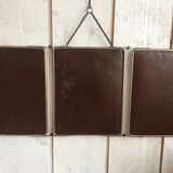 Large triptych mirror