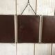 Large triptych mirror