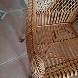 Rattan armchair 20s