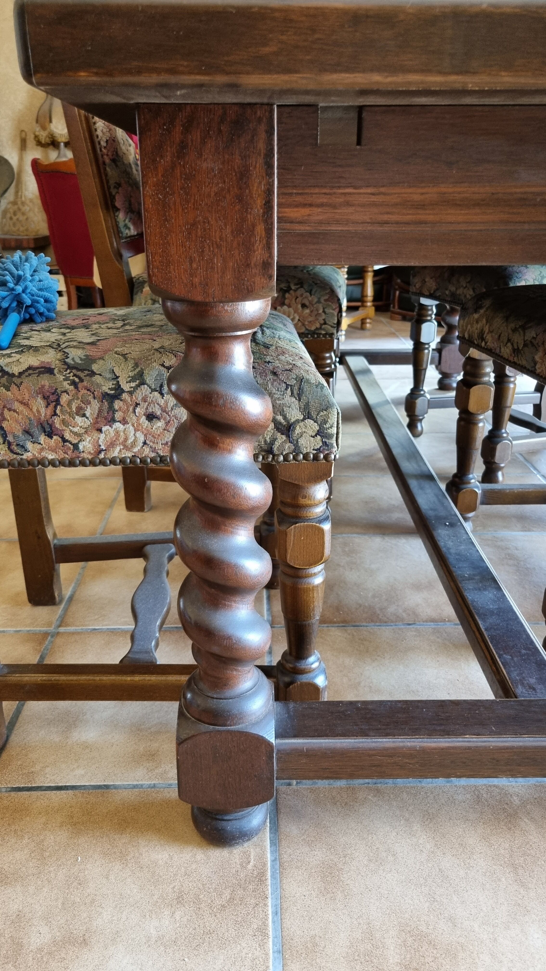 Antique dining table Louis XIII