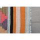 Vintage Turkish Oushak Handmade Wool Cotton Pink Runner Rug 69x333