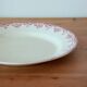 Pair of plates red motif Boulenger