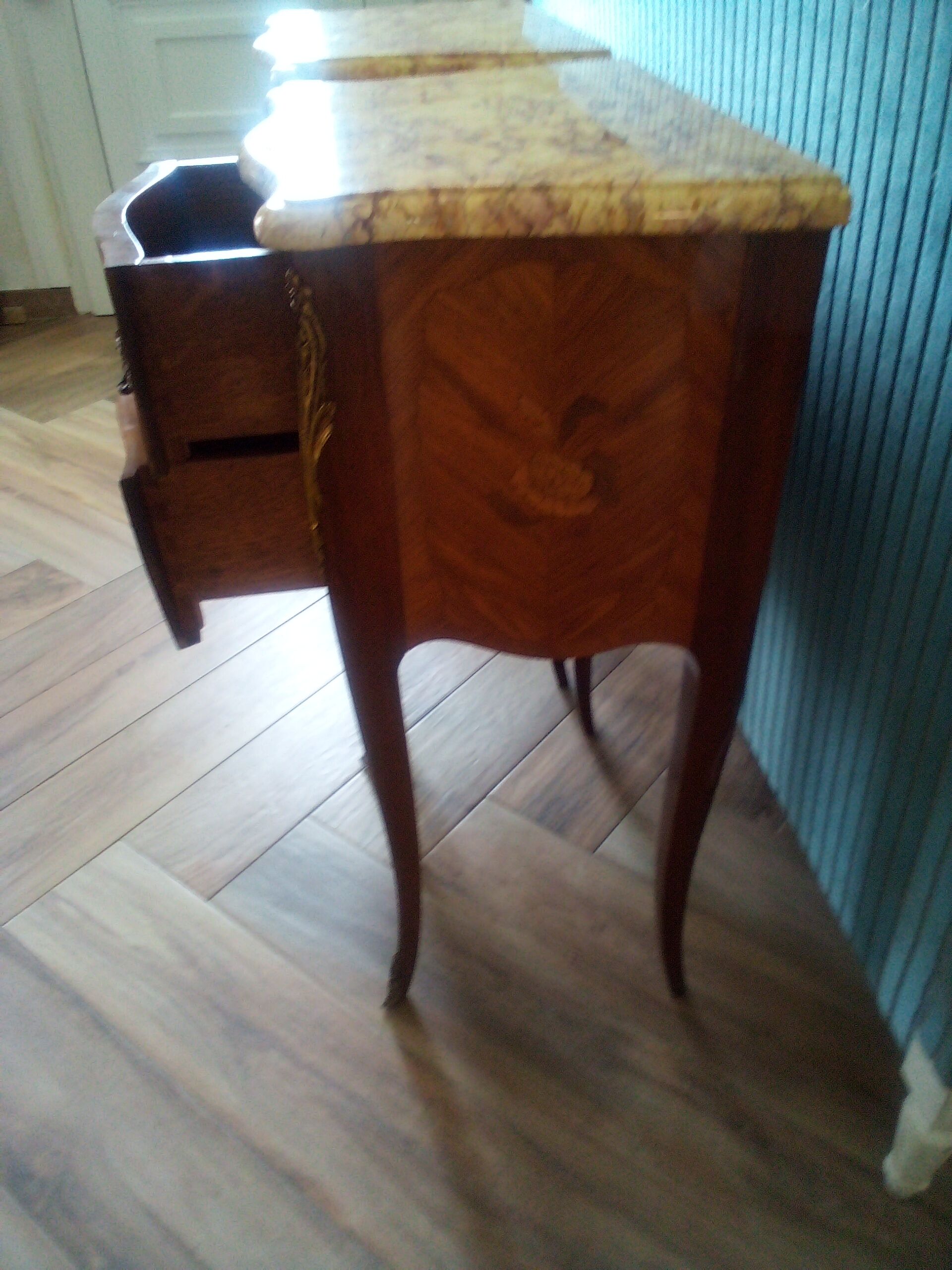 Paire de chevets louis xv bois de rose