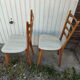 Lot de 2 chaises Gaston poisson vintage
