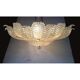 Murano glass flush mount