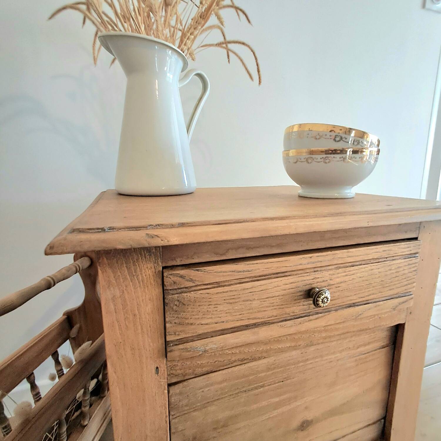 Arthur - chevet ancien en bois