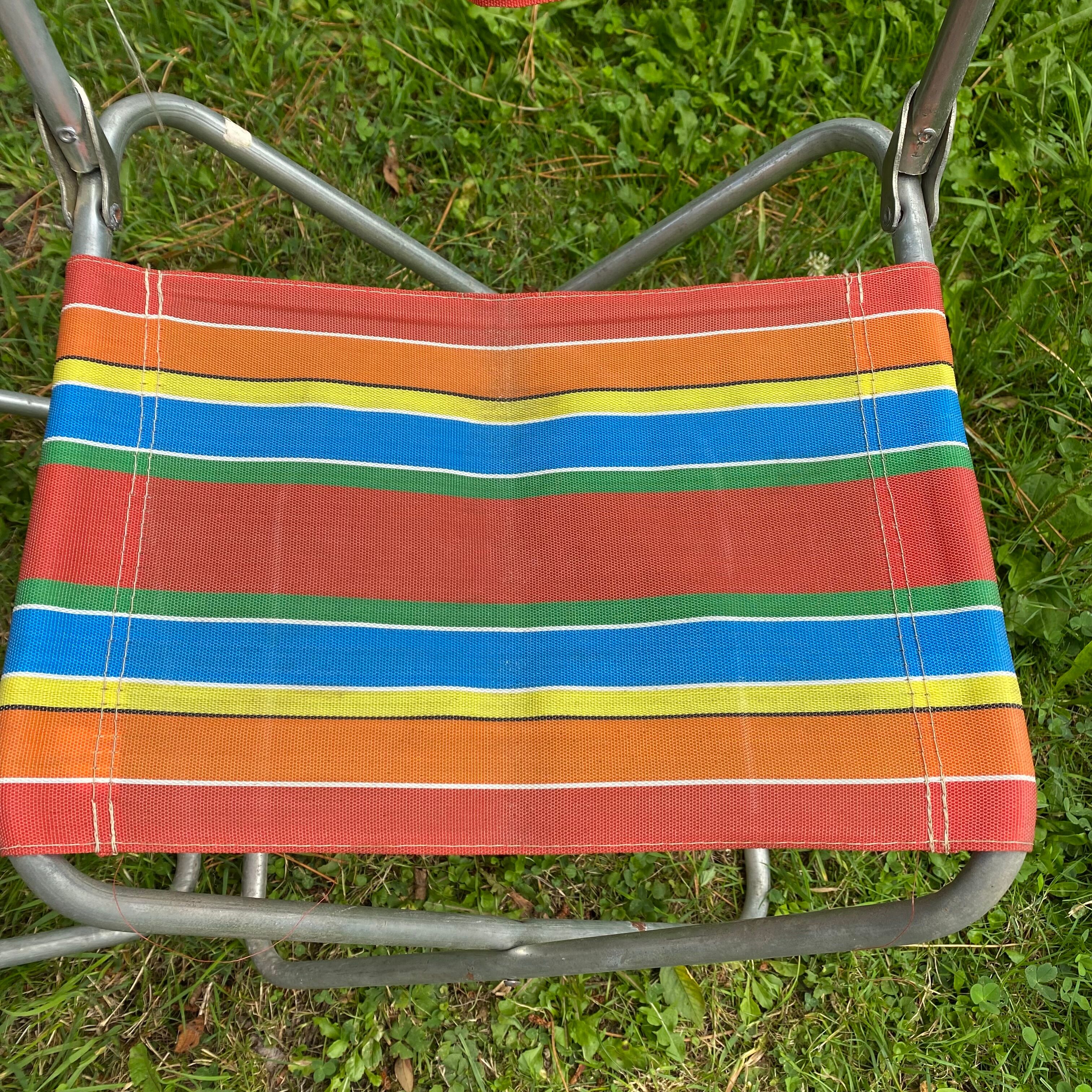 Vintage camping chairs 70s