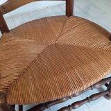 Pair of nursing or fireside armchairs