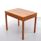 Dutch art deco oak writing table 1930s
