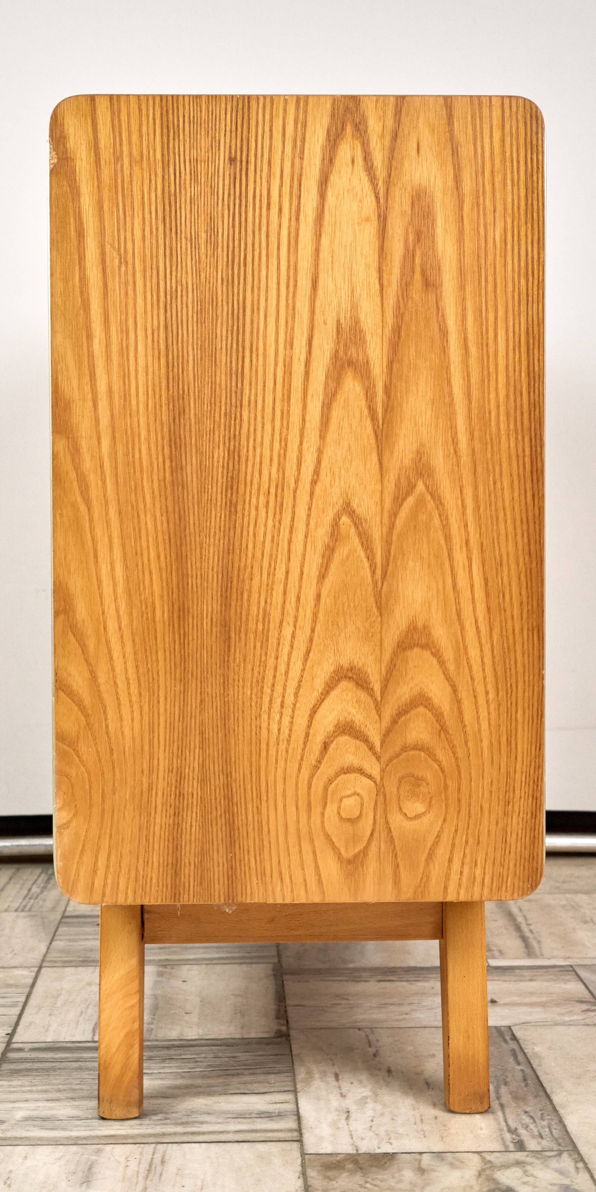 Vintage Bedding Cabinet Jitona 1970s Czechoslovakia