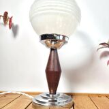 Vintage Art Deco globe lamp Clichy