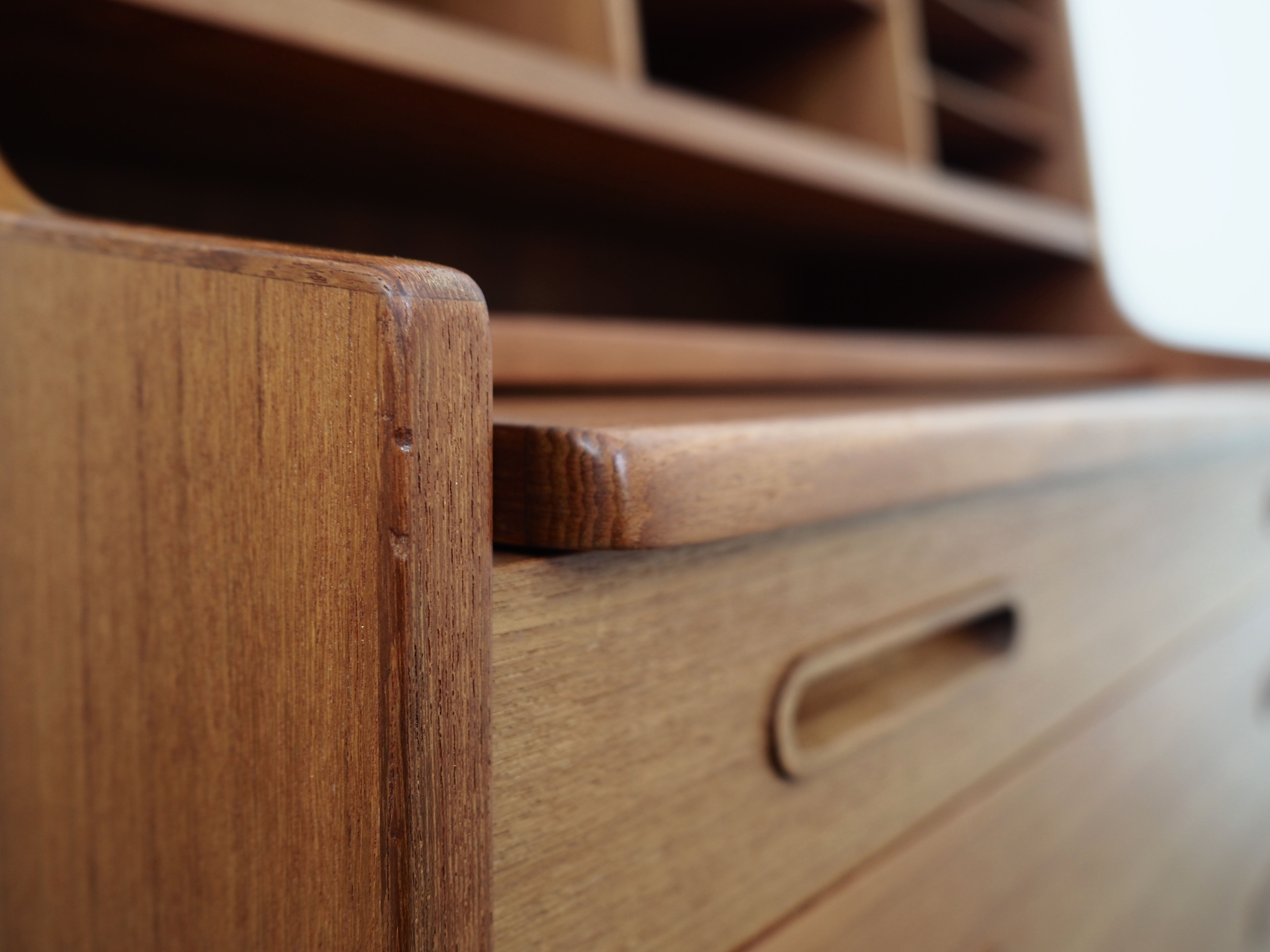 Teak secretary, Danish design, 1960s, production: Denmark