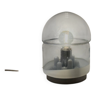 Italian space age Murano glass table lamp