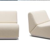Modular wool chaise longue from The Socialite Family
