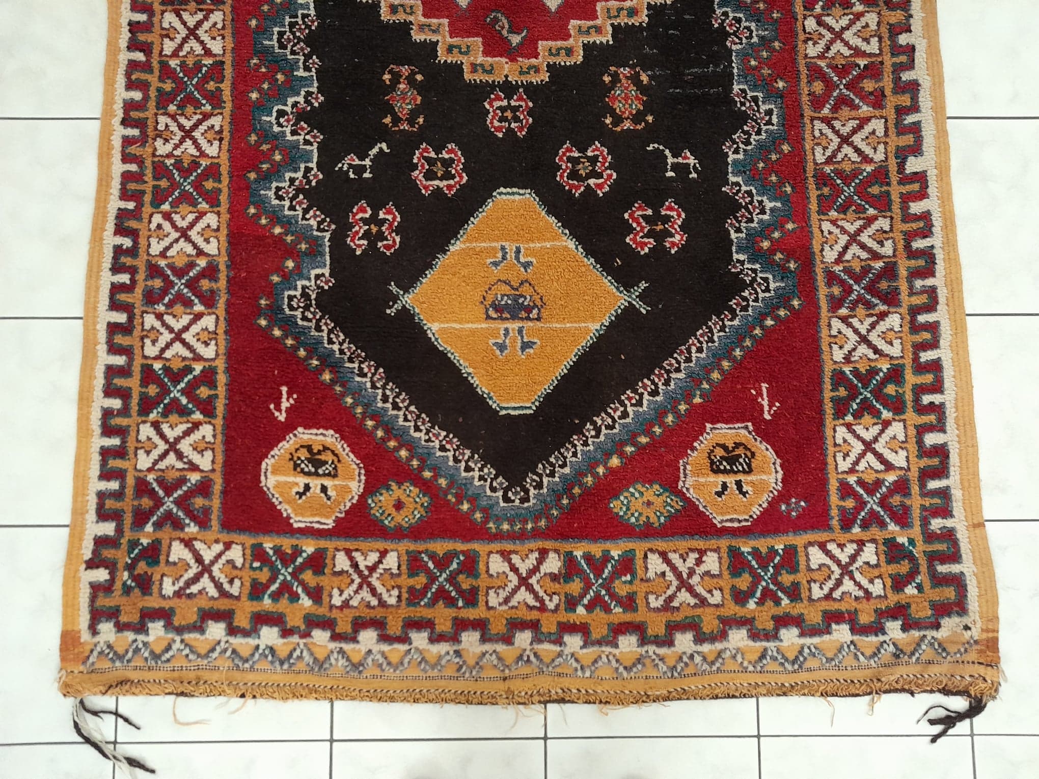 Berber carpet Taznakht handmade 246x145cm