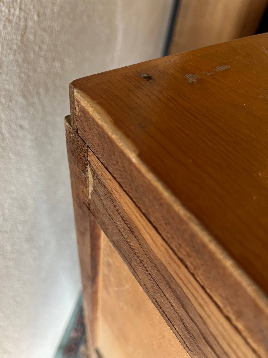 Vintage 70s double curtain filing cabinet