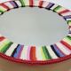 Miroir Rond Mural Cadre Crochet Tricot Bohême