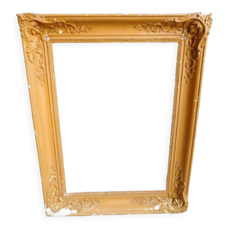 LARGE GOLDEN FRAME TO RESTORE the XIX th SIECLE N ° 2