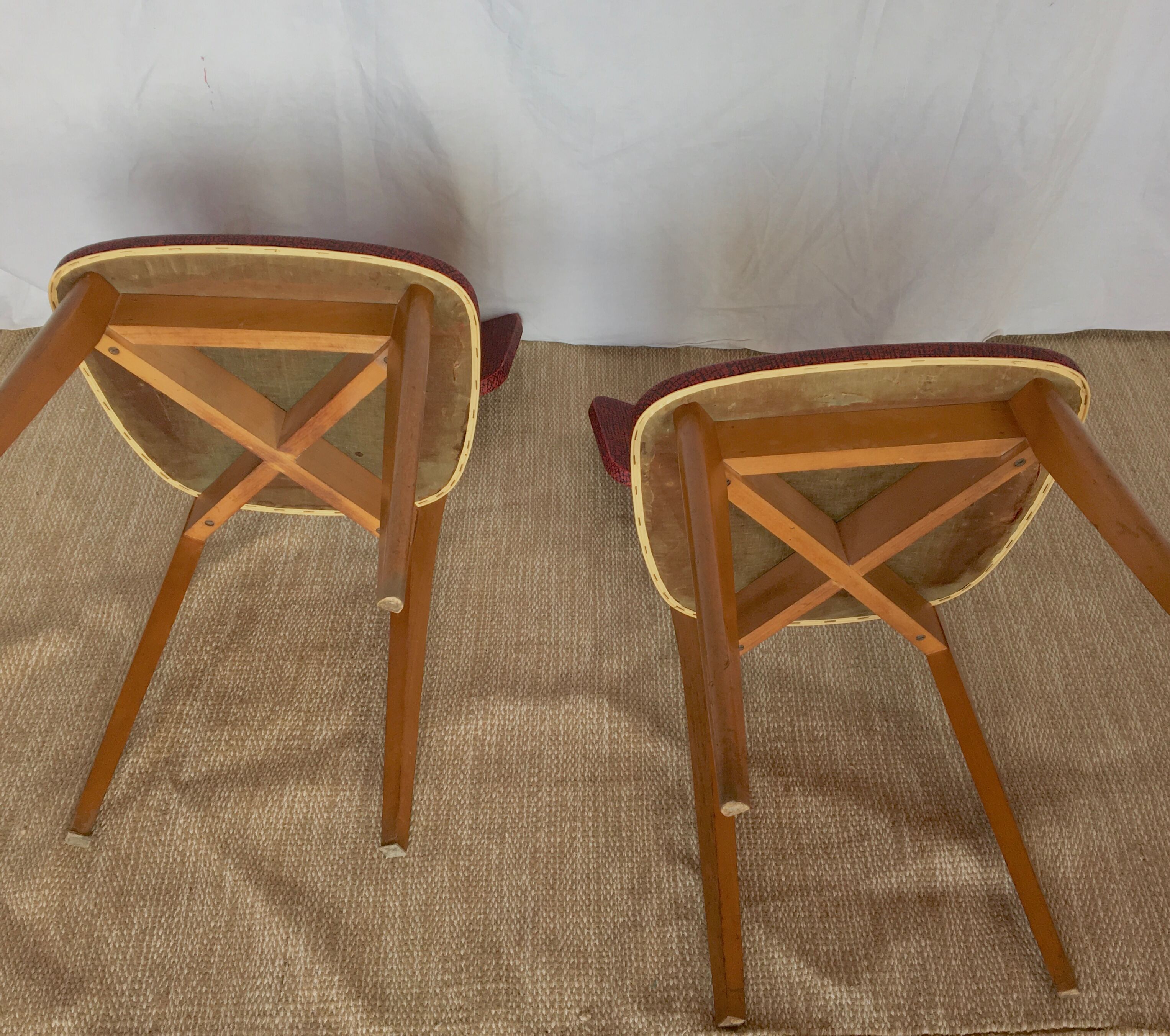 Pair of vintage Bistro chairs