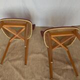 Paire de chaises bistrot vintage