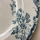 Set of 6 plates in faience Luneville model Passiflore