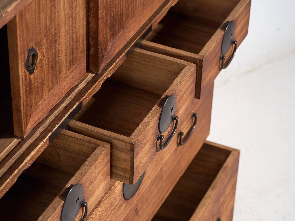 Antique Japanese tansu – Showa period (c.1927) #55