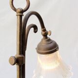 Art Deco brass lamp