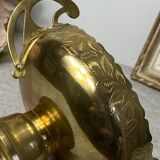 Saladier art nouveau en laiton