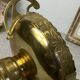 Saladier art nouveau en laiton