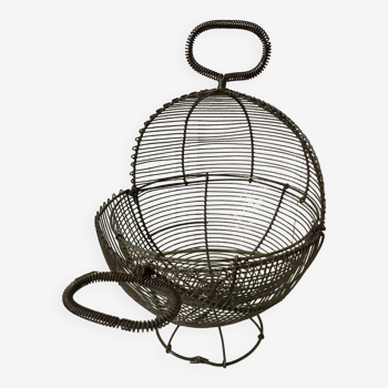 Modular salad basket / egg early twentieth century