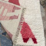 Traditional handmade Berber rug, size 100 x 200 cm